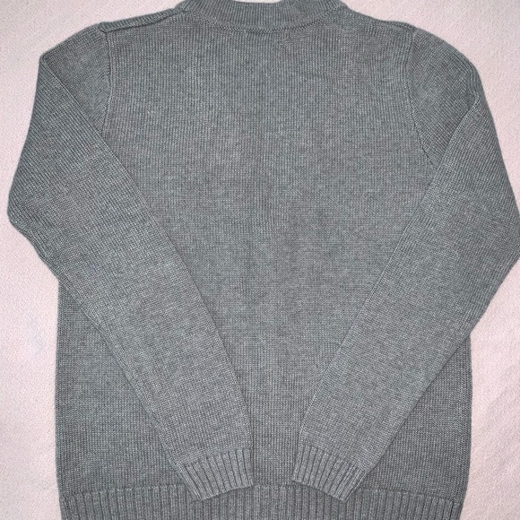 Brandy Melville “Shannon” Gray Button Down V-Neck Cardigan Sweater. - Picture 5 of 7